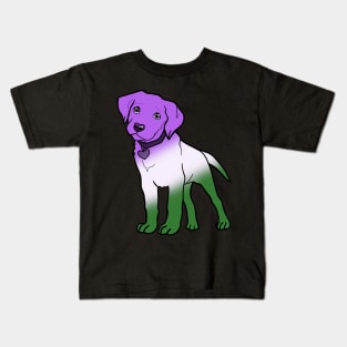 Labrador - Genderqueer Pride! Kids T-Shirt